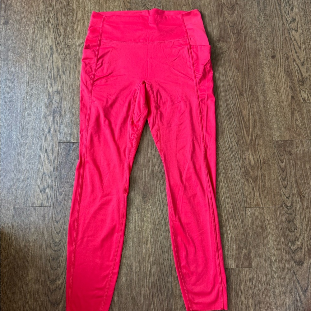 Vibrant Red/Pink Leggings